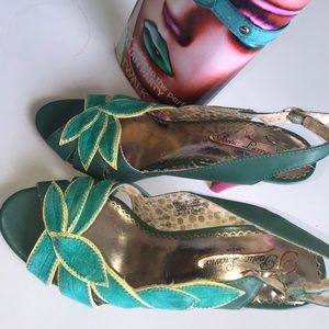 Poetic License Spring Bloom multicolored sandals